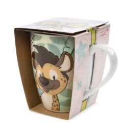 Nici 48869 Tasse Hyäne Helgi & Tenrek Terek 310ml Porzellan 10x8cm Wild Friends -Nici Store 48869 01 HA Frei 1979x2048