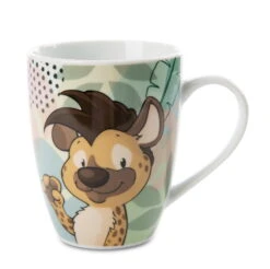 Nici 48869 Tasse Hyäne Helgi & Tenrek Terek 310ml Porzellan 10x8cm Wild Friends