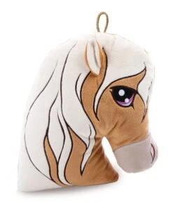 Nici 48910 Kissen Pony Lorenzo Mit Loop 28x30cm Pferdekopf Mystery Hearts GREEN