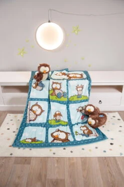 Nici 48936 Decke Eule Oscar Kuscheldecke Kinderdecke Ca 106x140cm Plüsch -Nici Store 48936 11 48935 48079 Milieu 1365x2048