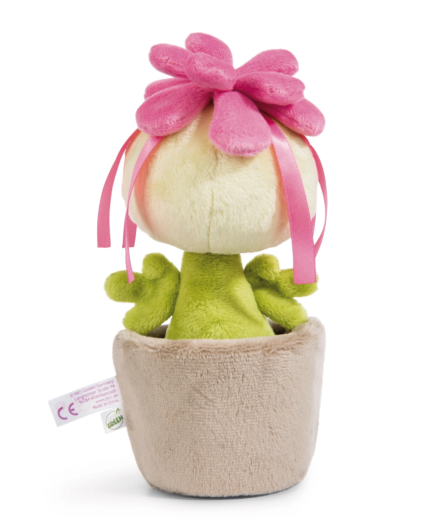 Nici 48942 Sedum Pflanze Amalia 18cm Plüschfigur Kuscheltier GREEN Funny Flowers 5 Nici 48942 Sedum Pflanze Amalia 18cm Plüschfigur Kuscheltier GREEN Funny Flowers – Bild 3