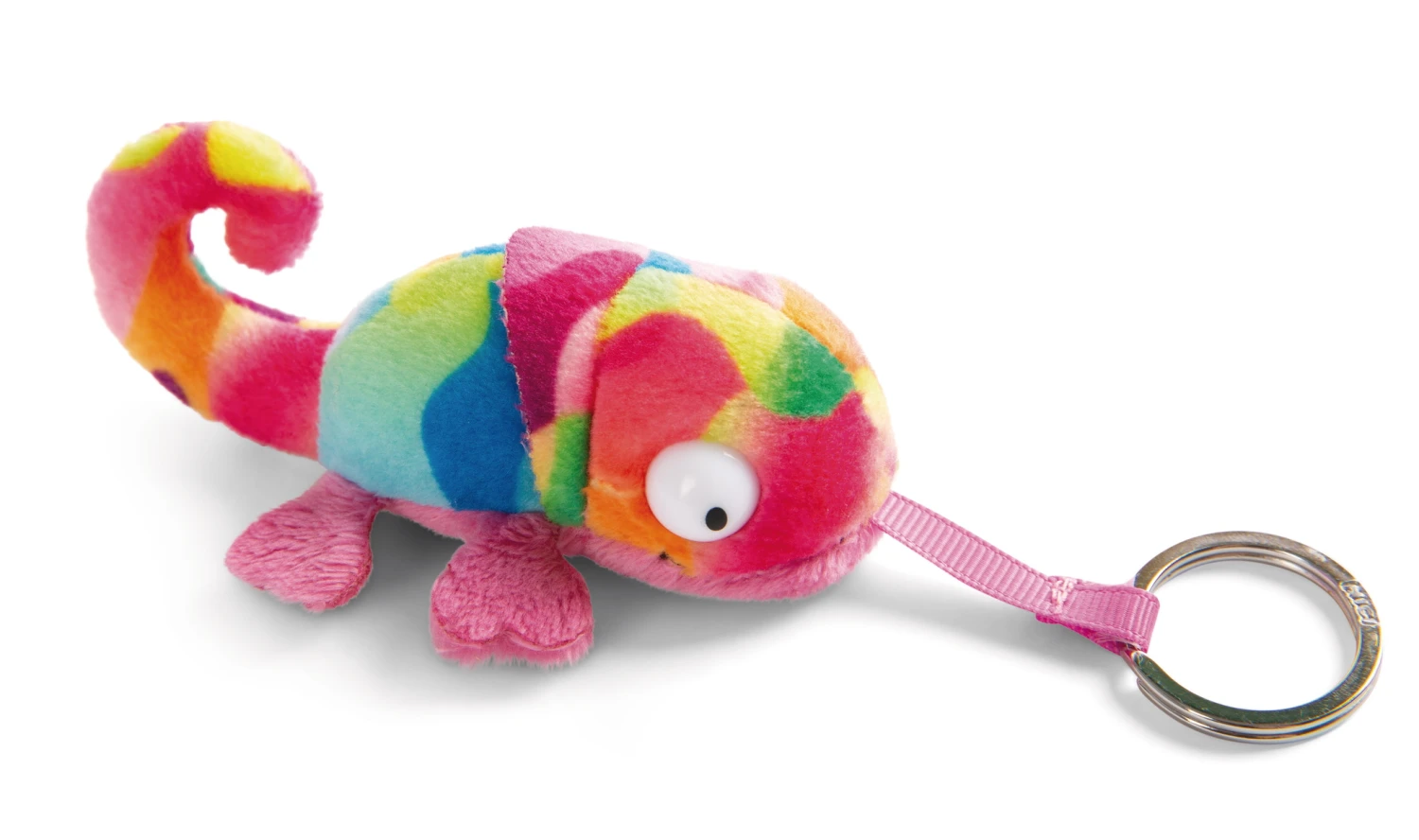 Nici 48963 Schlüsselanhänger Chamäleon Candymon 8cm Spring Summer Pink Gemustert 3 Nici 48963 Schlüsselanhänger Chamäleon Candymon 8cm Spring Summer Pink Gemustert