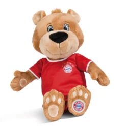 Nici 49074 FC BAYERN MÜNCHEN Bär Berni 35cm Mit Trikot Plüsch Schlenker FCB -Nici Store 49074 06 ZA weiss 578x594