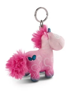 Nici 49100 Schlüsselanhänger Einhorn Midnight Floral 10cm Plüsch Theodor Friends -Nici Store 49100 03 ZA weiss 1641x2048