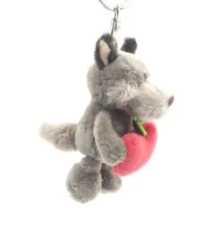 Nici 90647 Schlüsselanhänger Wolf Woody Wulf & Apfel 10cm Plüsch Taiwan Limited -Nici Store 90647 4