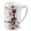 Nici 29657 Porzellantasse Affe Linda Monkey Love Kaffeetasse Teetasse -Nici Store N29657