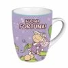 Nici 36779 Tasse Jolly Mäh Fee "Buona Fortuna!" Viel Glück Porzellan 8x10,5cm