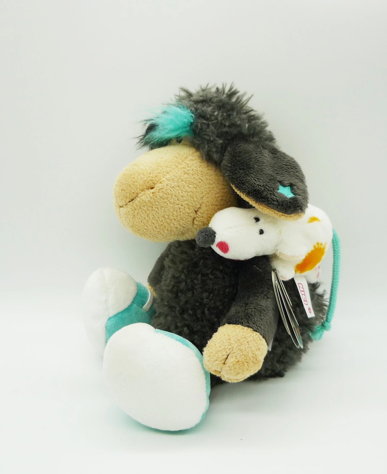 Nici 37068 Schaf Jolly Leroy 30cm Mit MagNICI Ratte Schlenker Plüsch Kuscheltier 5 Nici 37068 Schaf Jolly Leroy 30cm Mit MagNICI Ratte Schlenker Plüsch Kuscheltier – Bild 3