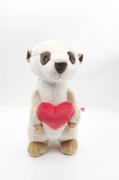 Nici 90551 Erdmännchen Mit Herz Meerkat 30cm Plüsch Kuscheltier Taiwan Limited -Nici Store Nici 90551 Erdmaennchen mit Herz Meerkat 30cm Pluesch Kuscheltier Taiwan Limited 5